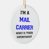 postmaatschappij keramisch ornament (Rechts)