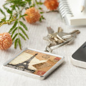 Postmark, Parijs Sleutelhanger (Zijkant)