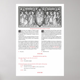 Postmassaevangelie en het Afblazen van de serverpo Poster