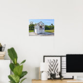 Postmaster Don in Ochopee, Florida Poster (Thuiskantoor)