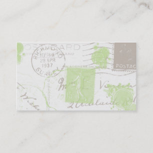  postmerken II Bedrijfsprofielkaarten Visitekaartje