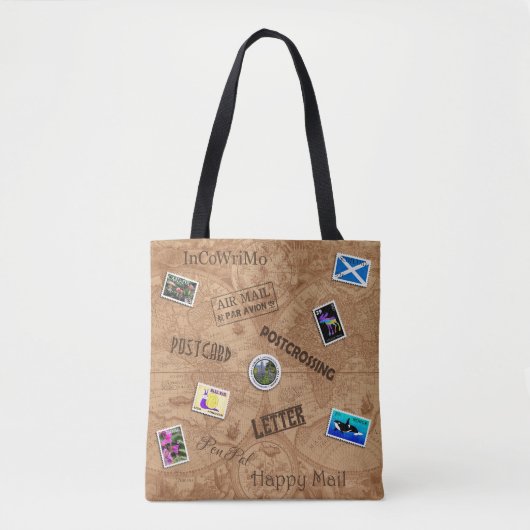 Postovertocht - Canvas tas (Voorkant)