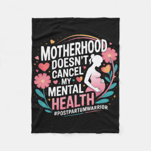 Postpartumdepressie Moeder Mama Maternele Geesteli Fleece Deken