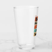 Postpersoneel in ruste. Ik heb deze bier verdiend Glas (Rechts)