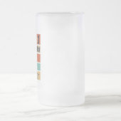 Postpersoneel in ruste. Ik heb deze bier verdiend Matglas Bierpul (Center)