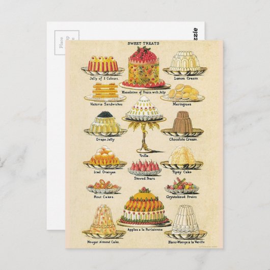 Postres Briefkaart (Voorkant / Achterkant)