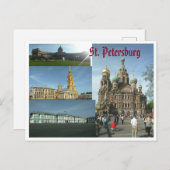 postsaint petersburg briefkaart (Voorkant / Achterkant)