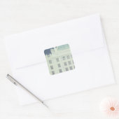 Postspaarbank, Wenen Vierkante Sticker (Envelop)