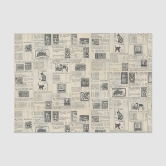  poststempel reclame tissuepapier (Voorkant)