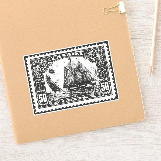 Poststempel Sticker (Notitieboek)