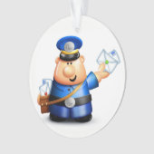 Postvervoerder - Mailman Ornament (voorkant)