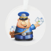 Postvervoerder - Mailman Ornament (voorkant)