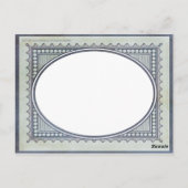  postzegel trouwdag uitnodiging (Achterkant)