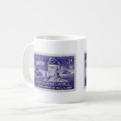  postzegelbeker koffiemok (Voorkant links)