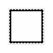 Postzegelgrens Rubberstempel (Afrduk)