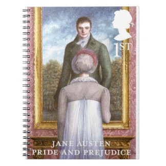 Postzegelontwerp Pride and Prejudice Notitieboek