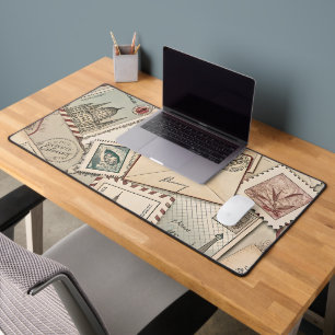  postzegels Desk Mat