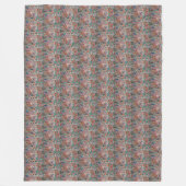 POSTZEGELS FLEECE DEKEN (Voorkant)
