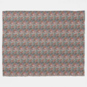 POSTZEGELS FLEECE DEKEN (Voorkant (Horizontaal))