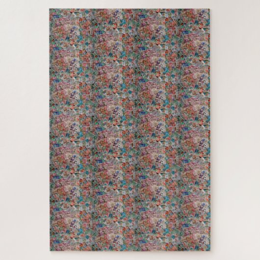 POSTZEGELS LEGPUZZEL (Verticaal)