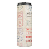   postzegels uit landen thermosbeker (Achterkant)