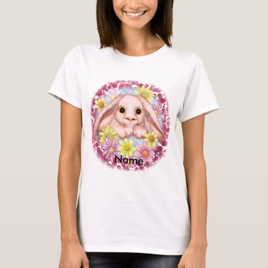Posy Bunny Konijn t-shirt (Voorkant)