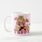 Posy Teddy Bear aangepaste mok (Links)