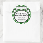 Pot à canne / Étiquette de carénage personnalisé, (Sac)