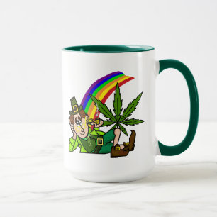 Pot à la fin de la Mug Arc-en-ciel