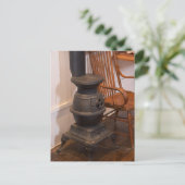 Pot Belly Stove Briefkaart (Staand voorkant)