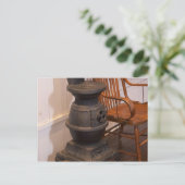 Pot Belly Stove Briefkaart (Staand voorkant)