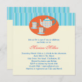 Pot Bridal Shower Invitation Kaart (Voorkant / Achterkant)