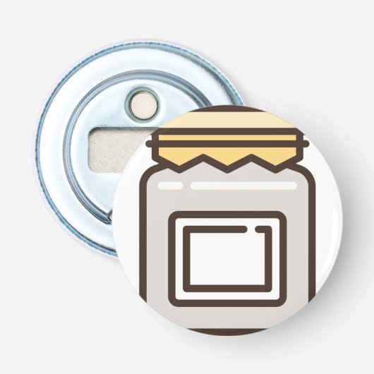 pot button flesopener (Voorkant)