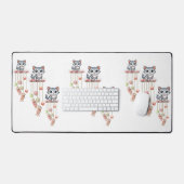Pot de bureau Chat Kitten Meow Chimes (Clavier et souris)