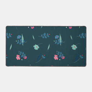 Pot de bureau moderne à motifs floraux