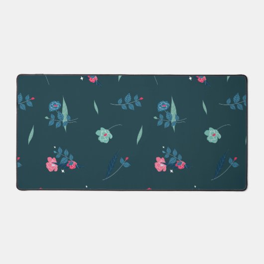 Pot de bureau moderne à motifs floraux (Recto)