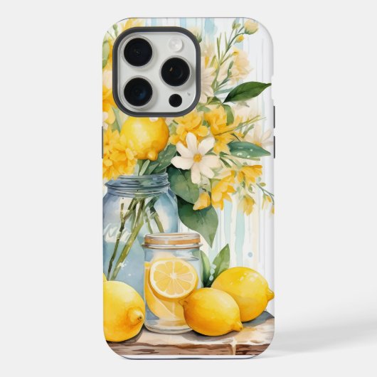 Pot de Fleur de Citron d'Été (Verso)