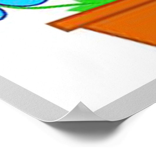 Pot de fleurs Petite impression (Coin)