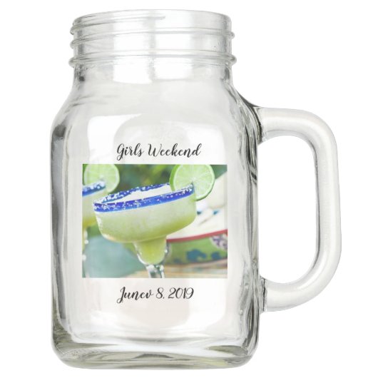 Pot de maçon de margarita (Devant)