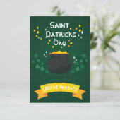 Pot D'Or| Invitations à la fête du Saint-Patrick (Debout devant)