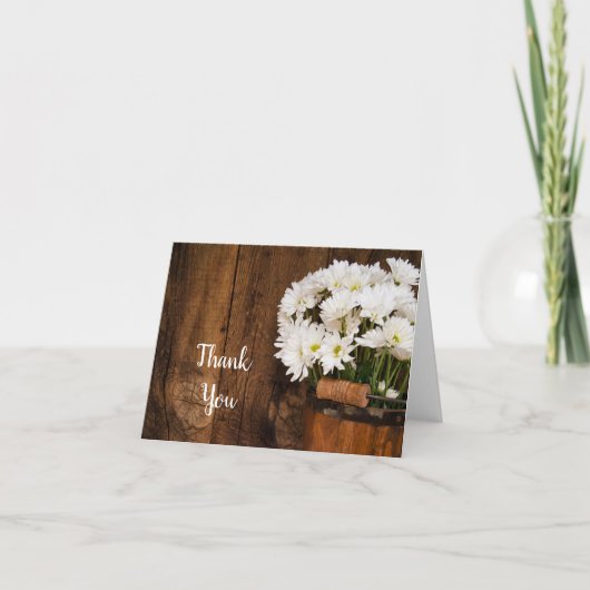 Pot en bois et marmites blanches Merci de pays (Devant)