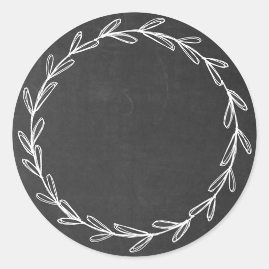 Pot/ Épice Étiquette Main Dessinée Couronne Tablea (Devant)