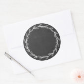 Pot/ Épice Étiquette Main Dessinée Couronne Tablea (Enveloppe)