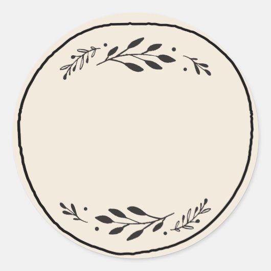 Pot / Étiquette Autocollante Vide Épice III (Devant)