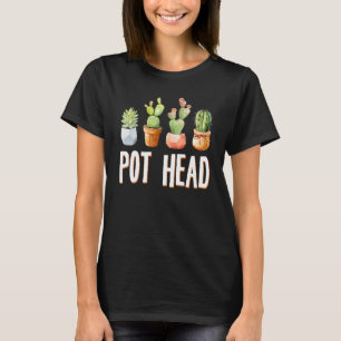 Pot Head Cactus Tuinier T-shirt