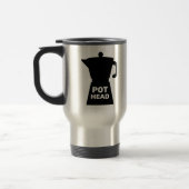 POT HEAD FUNNY CAFÉ VOYAGE MUG (Gauche)