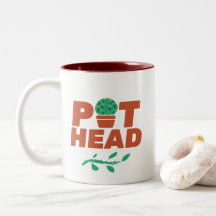 Pot Head Pot Plante Mug