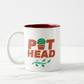 Pot Head Pot Plante Mug (Gauche)