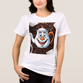 Pot Head T-Shirt – Funny Coffee Lover T-shirt voor