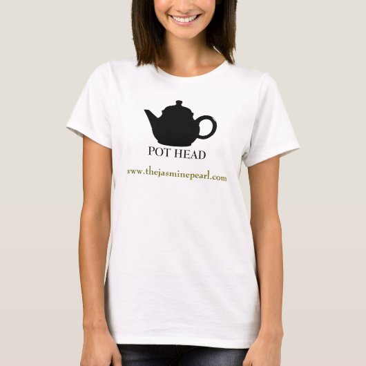 Pot Head Women's Shirt - Gepersonaliseerd (Voorkant)